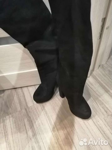 Сапоги на скрытой платформе р 36