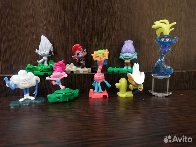 Kinder Joy Тролли Киндер Джой