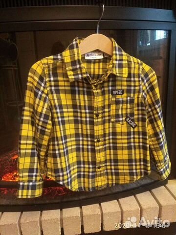 Рубашка на мальчика 92