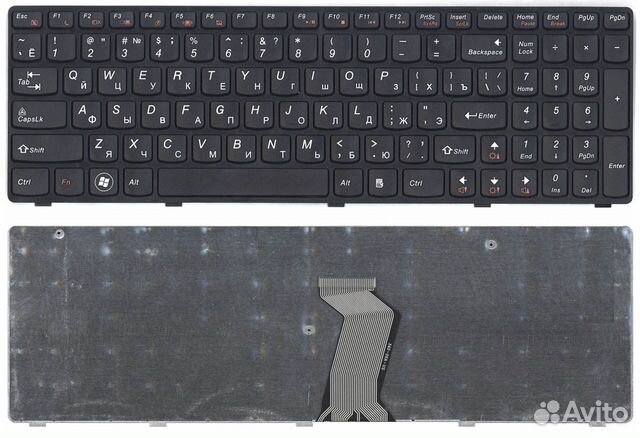 Клавиатура для ноутбука Lenovo IdeaPad G580, G585