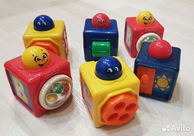 Fisher Price кубики