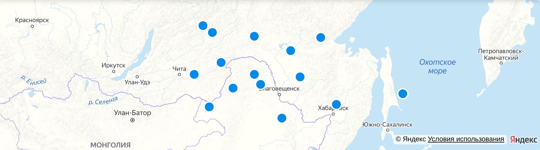 Карта талакан амурская область