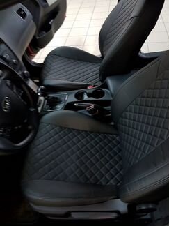 Модельные чехлы Киа Сид из экокожи