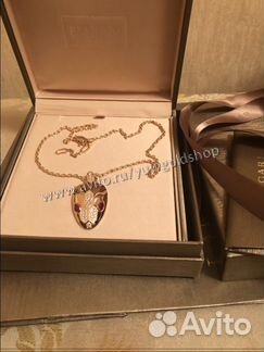 Новое золотое колье Bulgari 21.51 гр брилл 0.75 ct