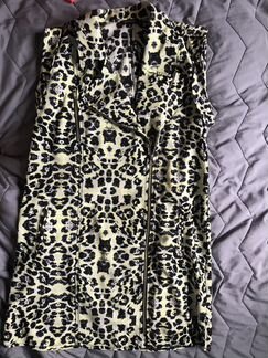 Платье-косуха леопард River Island