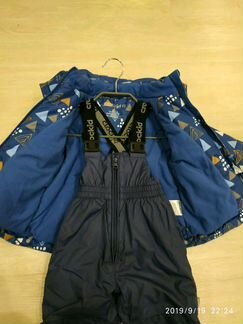 Зимний комплект куртка и полукомбинезон crockid