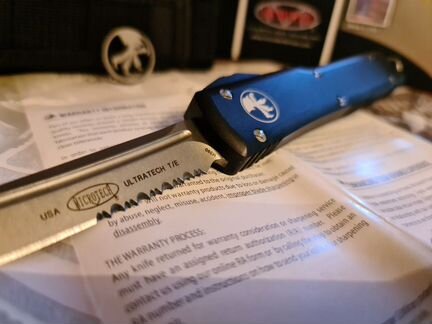 Нож Microtech Tanto Serrate