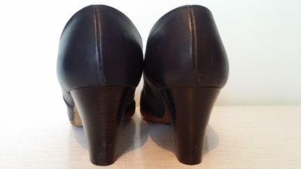 Туфли Кожа Австрия р.41-42(26,5см) Винтаж