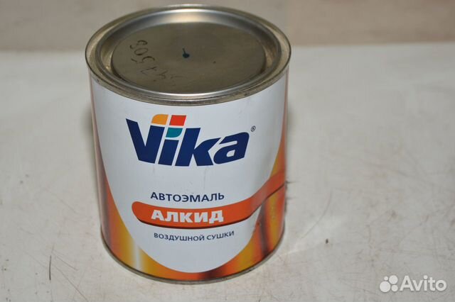 Автоэмаль vika Алкид воздушной сушки цвет мурена