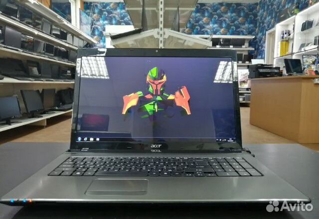 Игровой Асер 17.3 I5 4 Ядра 6гб Озу 720 Гб памяти