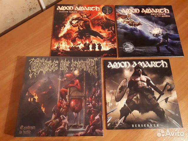 Cradle Of Filth/Amon Amarth/EU/LP/Limited/Original