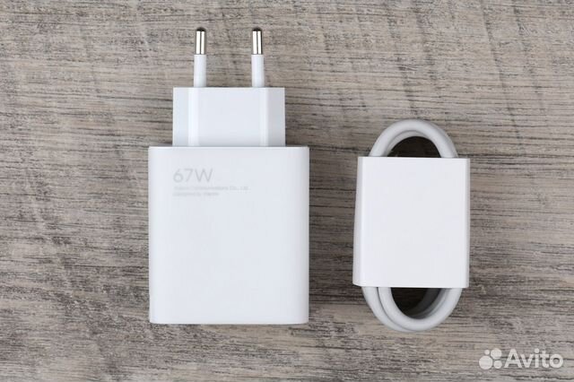Зарядное устройство Xiaomi 67W + кабель