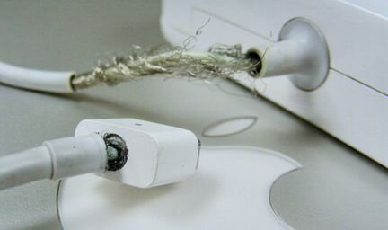 Ремонт блока питания MacBook.Замена кабеля MagSafe