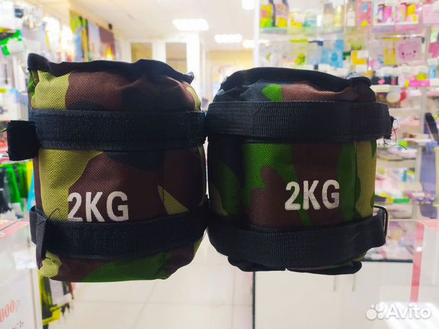 Утяжелитель для фитнеса, 2 2 кг, цвета микс