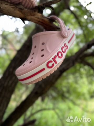 Crocs bayaband розовые