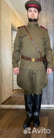 Форма офицерская(ркка) гимнастерка+галифе+фуражка+