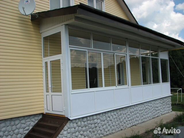 Веранды, тамбура, входные группы