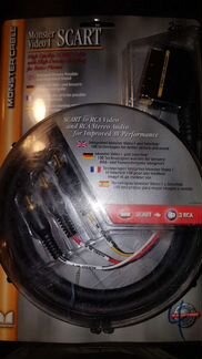Кабель monster video Scart-3RCA