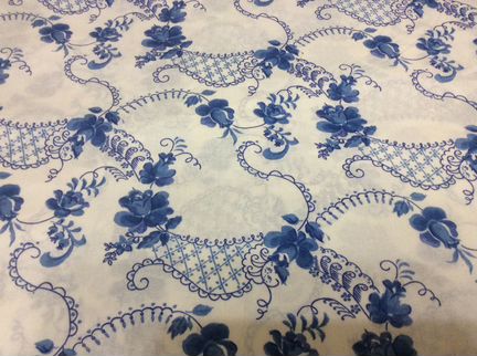 Ткань СССР ситец бельевой, фланель