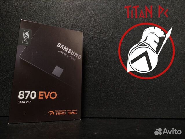 Samsung 870 EVO 250gb / Обмен