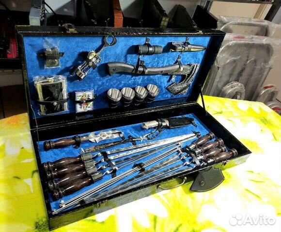 Набор для барбекю в кейсе