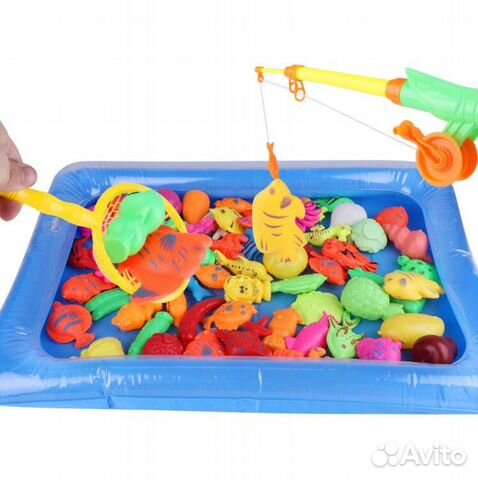 Развивающие игрушки. Детская рыбалка.Новый набор