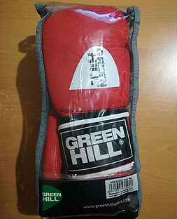 Боксерские перчатки 10 oz green hill Gym