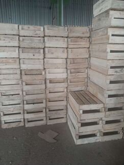 Ящики деревянные 590*380*100, 590*380*80 овощ