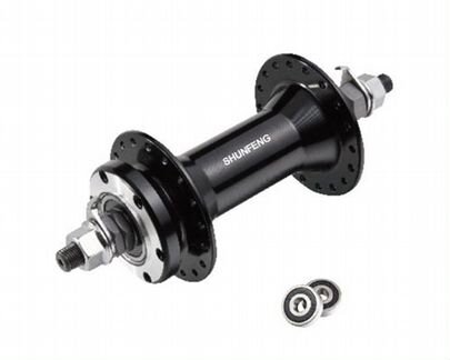 Втулка SF передн., FAT bike, алюмин., под диск 6 б