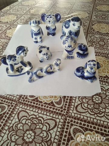 Статуэтки гжель