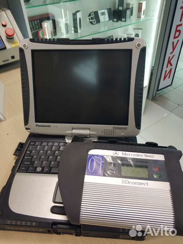 Комплект мерседес с4 doip+ Panasonic CF-19 MK7