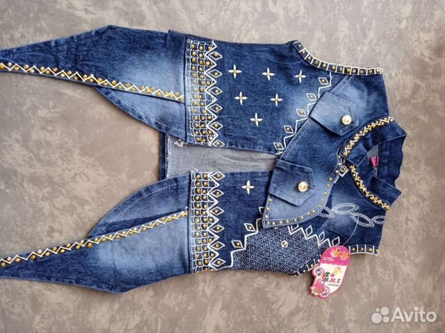 Жилетка джинсовая