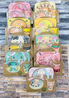 Детская посуда из бамбука