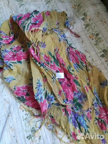 Шарфы платки палантины