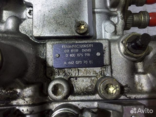 Тнвд Musso Korando Rexton OM662LA 2.9л турбо