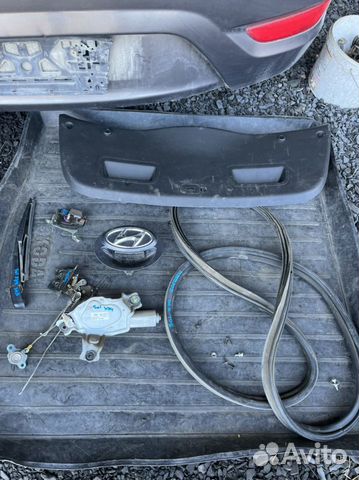 Замок ручка багажника Хендай солярис хэчбэк