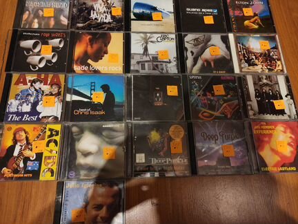 CD диски разные музыка сд