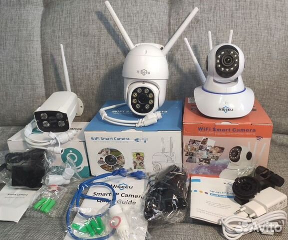 Камера 2, 3, 5, 8 MP IP смарт Wi-Fi, 4G, новая