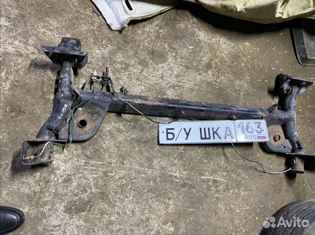 Задняя балка renault clio 2 symbol