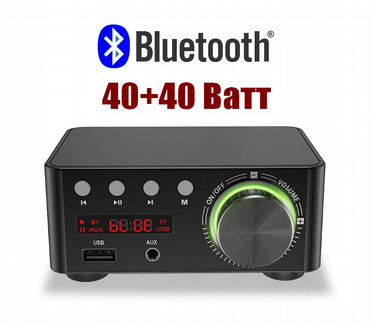 Усилитель с Блютуз, USB, mp3 плеером