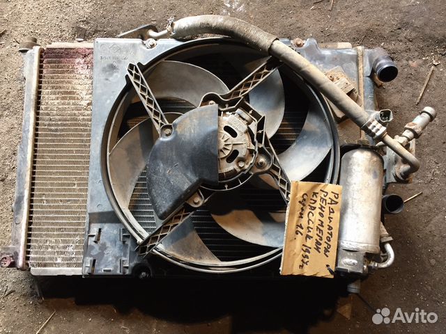 Радиаторы Рено Меган 1 1997 года с кондиционером