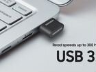 Флэшка Samsung FIT Plus USB 3.1 128 Гб (новая)