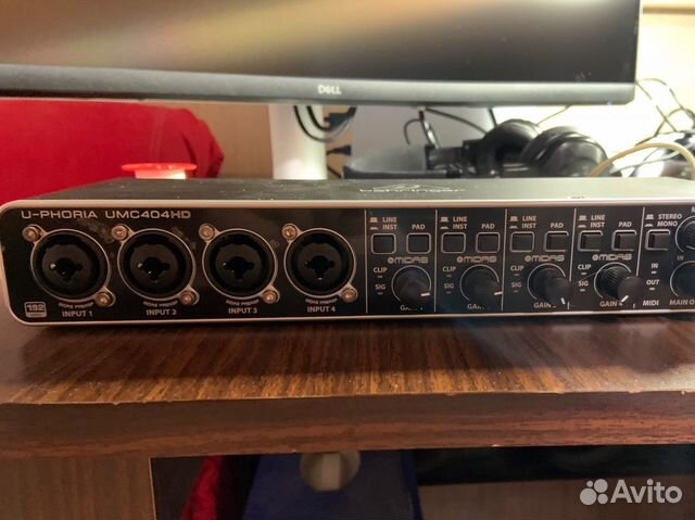 Внешняя звуковая карта behringer u phoria umc404hd