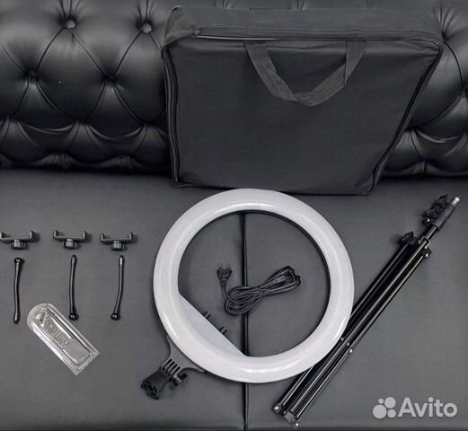 Лампа кольцевая RL-18/кольцо для селфи/ 45 см