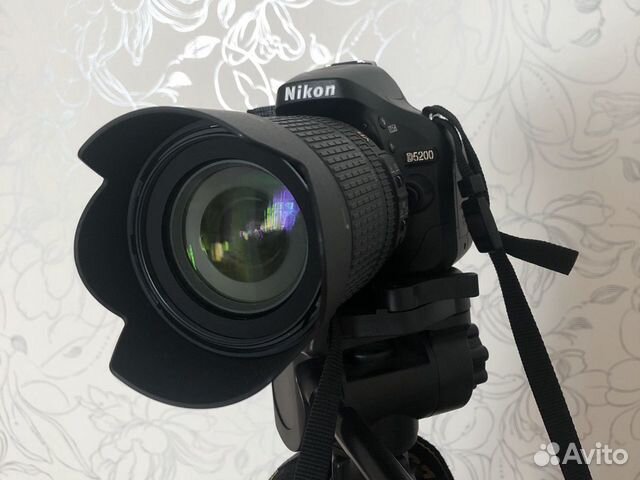 Nikon d5200 с объективом nikon 18-105 идеальное со