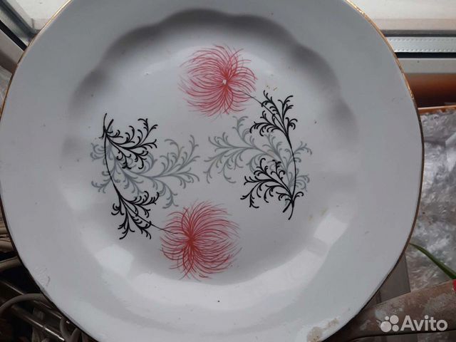 Фарфоровые тарелки новые СССР