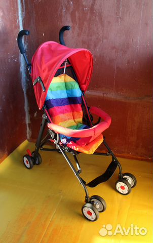Детская складная коляска
