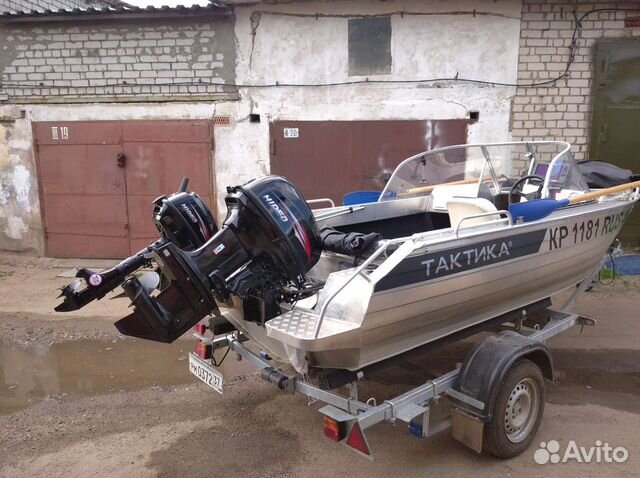 Лодочный мотор hidea 40