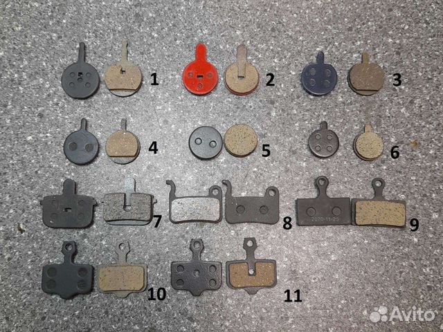 Тормозные колодки для электросамоката