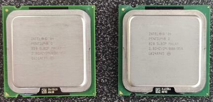 Процессор Intel Pentium D 820, 2.8ггц, LGA 775